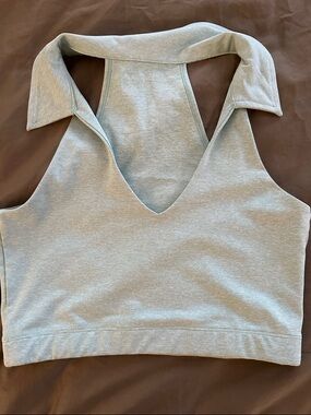 Outdoor Voices Collared Crop Tank